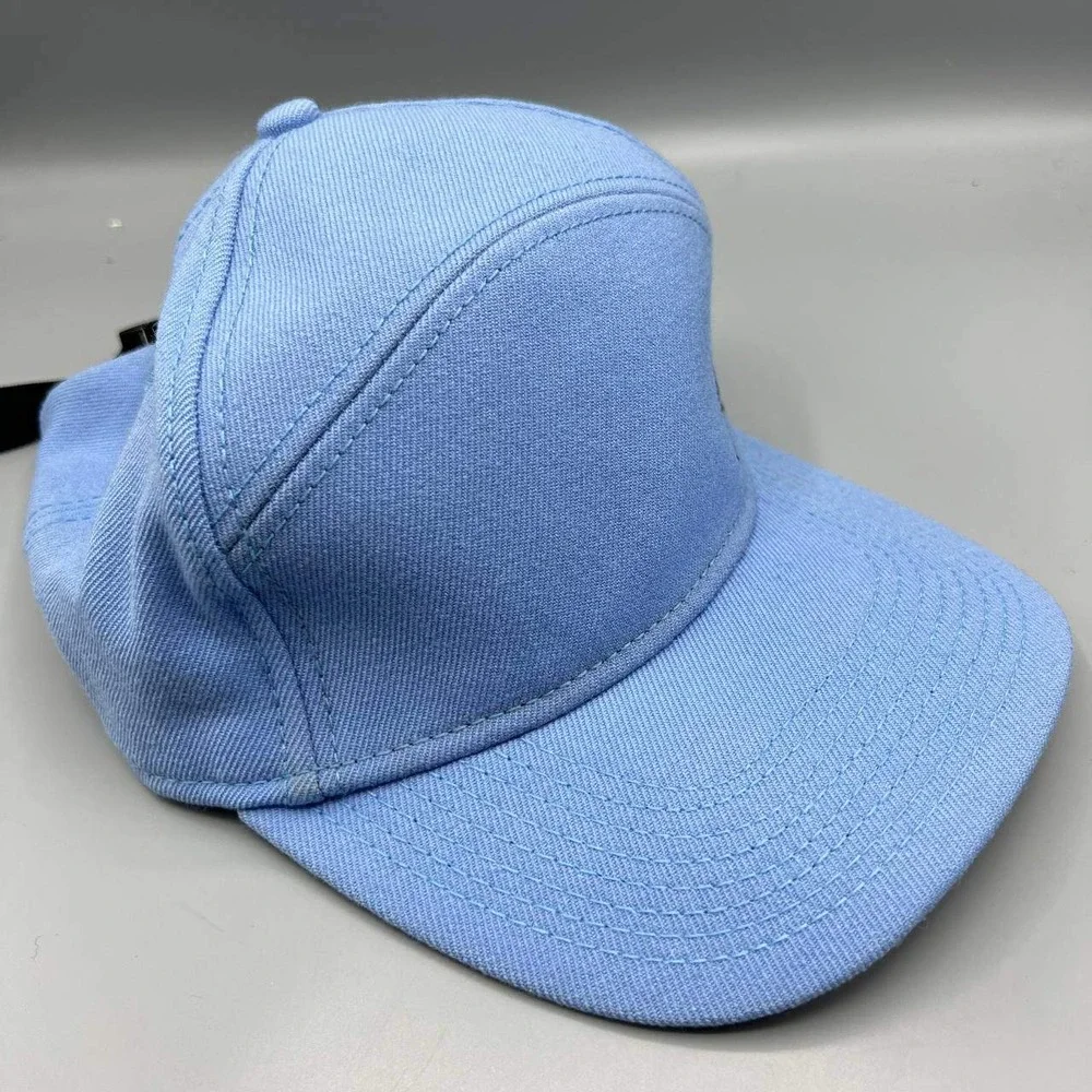 Air Jordan 5 Panel‎ Hat Men Blue Embroidered Logo Jumpman Strap Back Cap